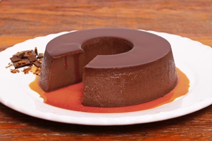 Pudim de chocolate